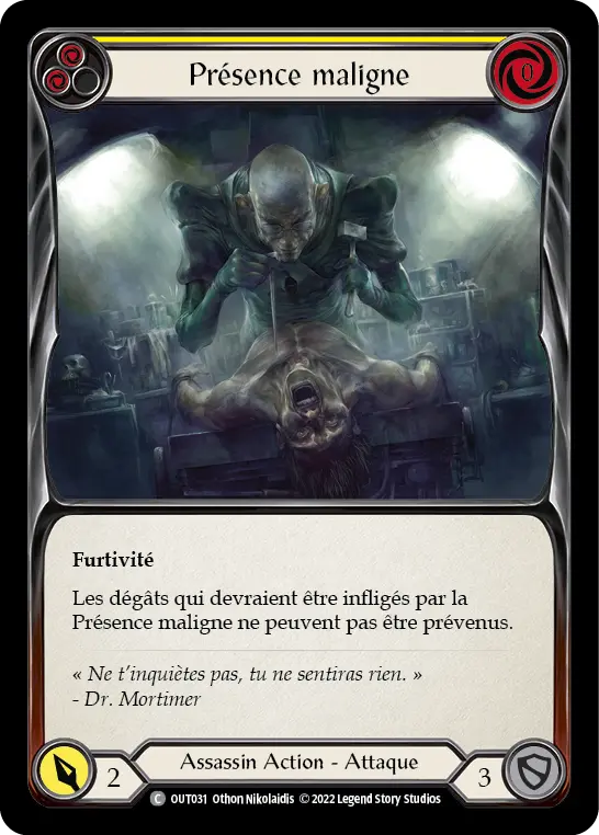 Card: Malign (yel)