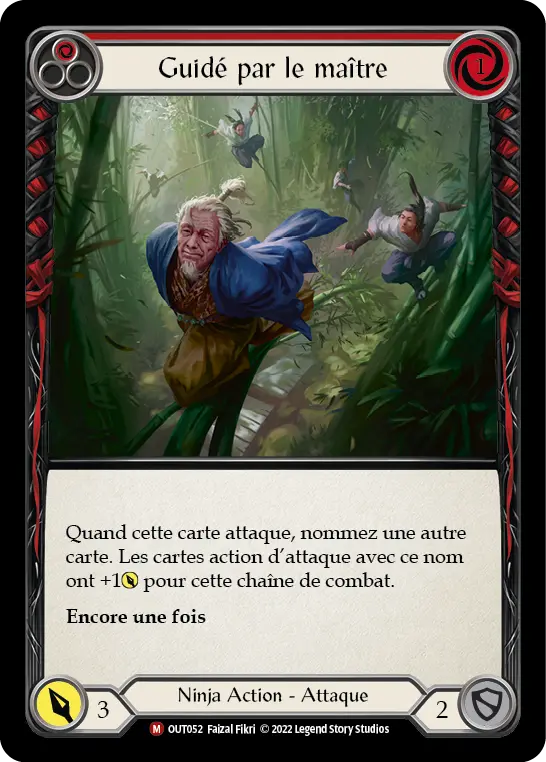 Card: Head Leads the Tail (red)