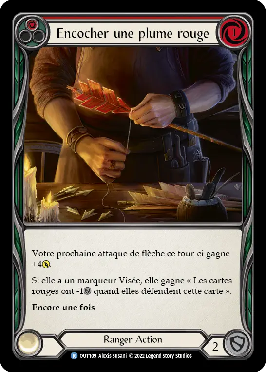 Card: Fletch a Red Tail (red)