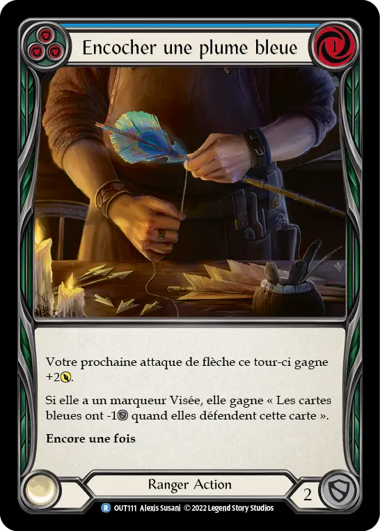 Card: Fletch a Blue Tail (blu)