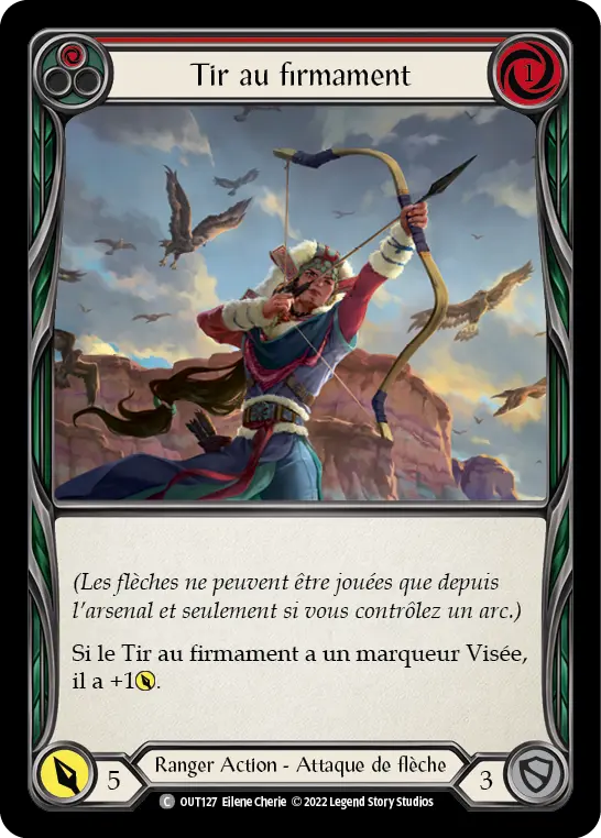 Card: Skybound Shot (red)