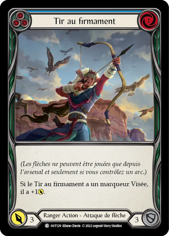 Card: Skybound Shot (blu)