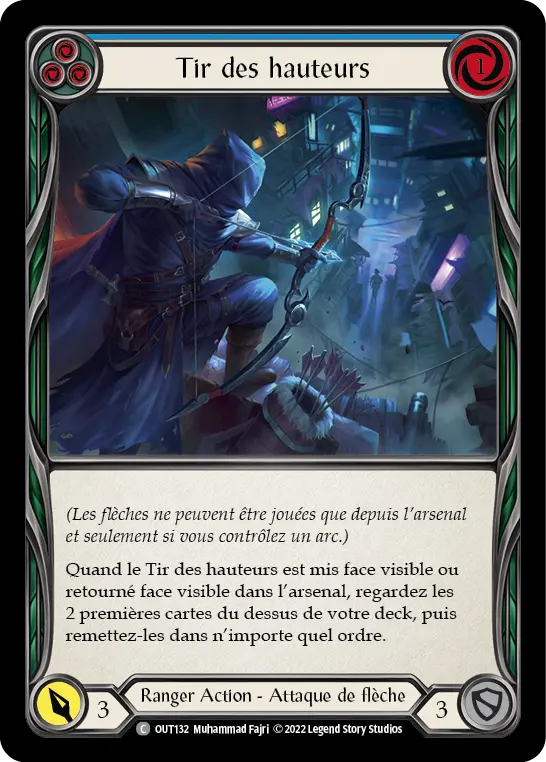 Card: Spire Sniping (blu)
