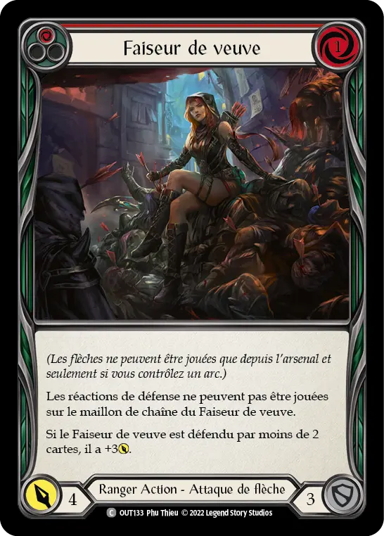 Card: Widowmaker (red)