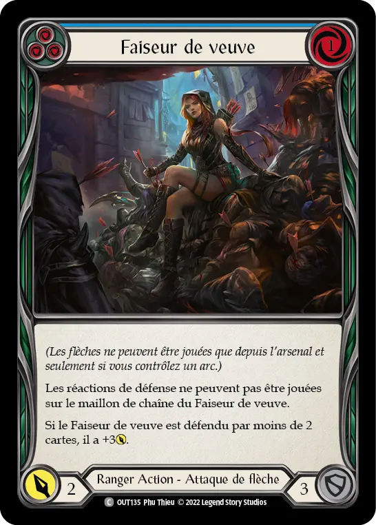 Card: Widowmaker (blu)