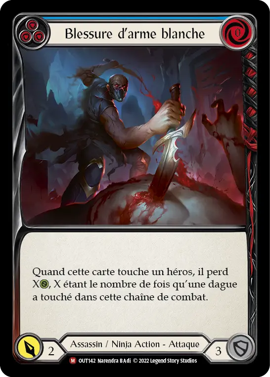 Card: Stab Wound (blu)