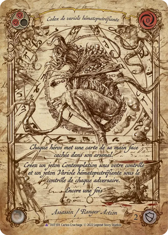 Card: Codex of Bloodrot (yel)