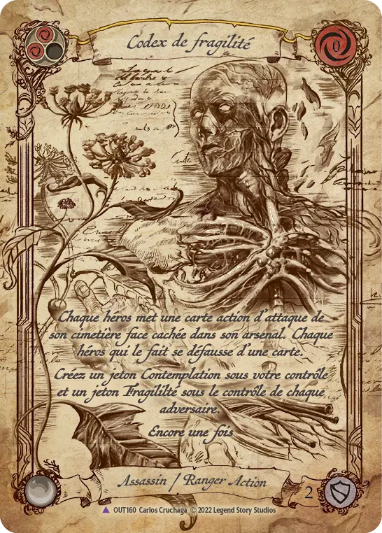 Card: Codex of Frailty (yel)