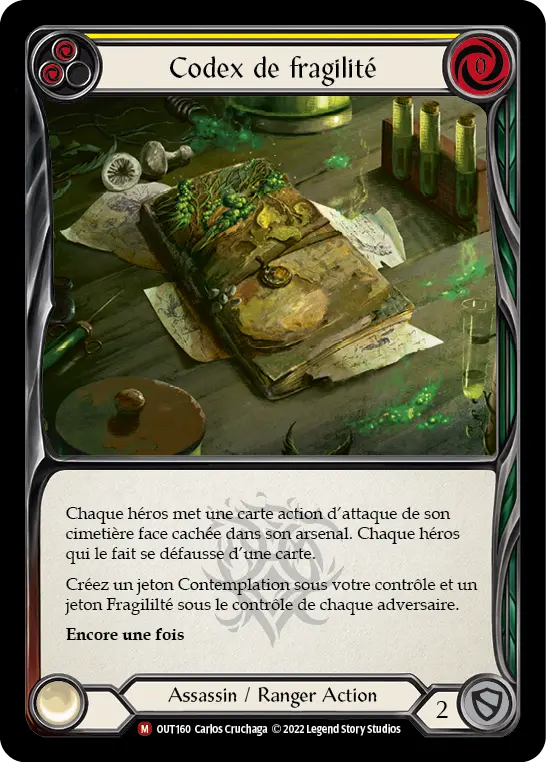 Card: Codex of Frailty (yel)