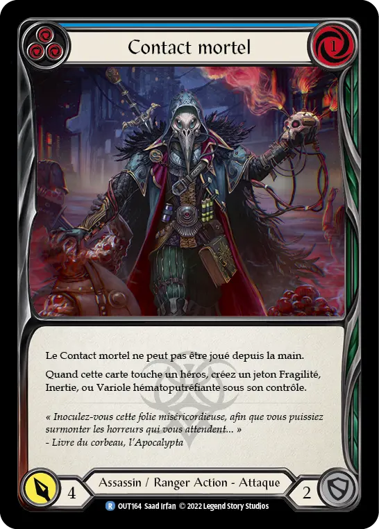Card: Death Touch (blu)