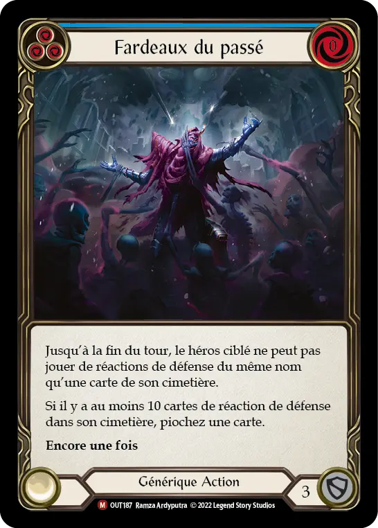 Card: Burdens of the Past (blu)