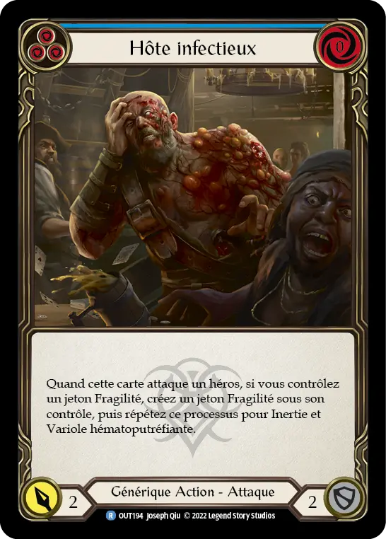 Card: Infectious Host (blu)
