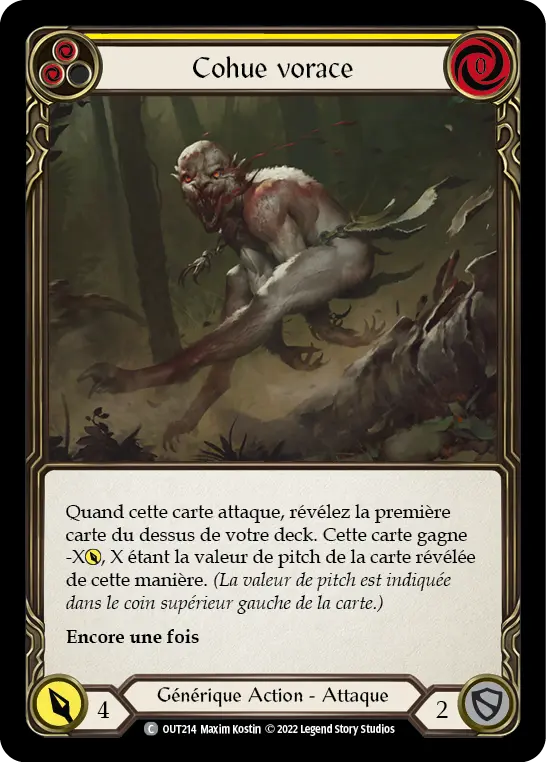 Card: Ravenous Rabble (yel)