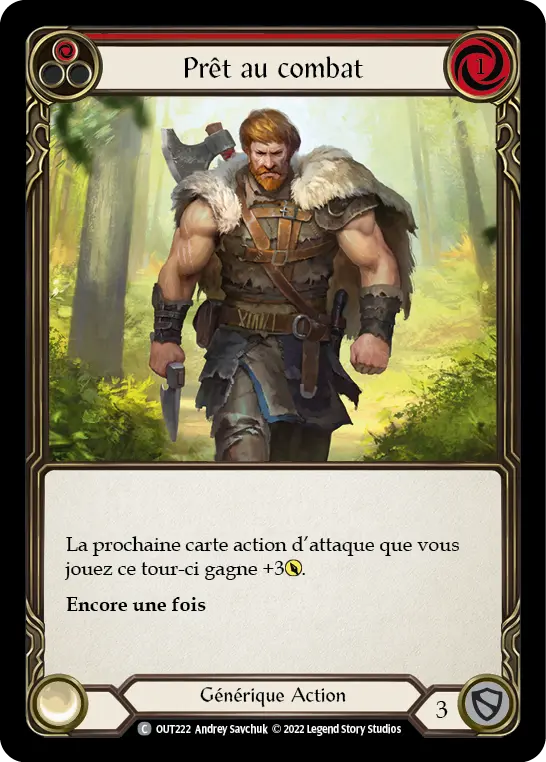 Card: Come to Fight (red)