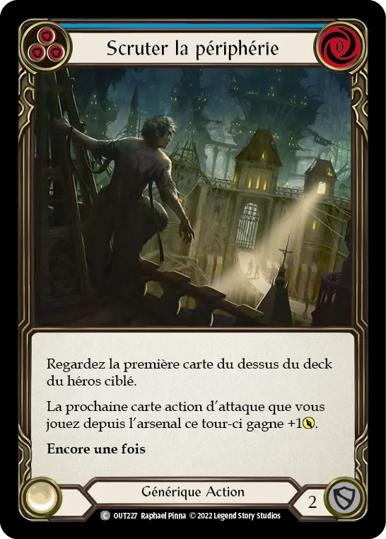 Card: Scout the Periphery (blu)