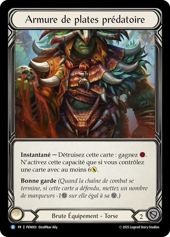 Card: Predatory Plating