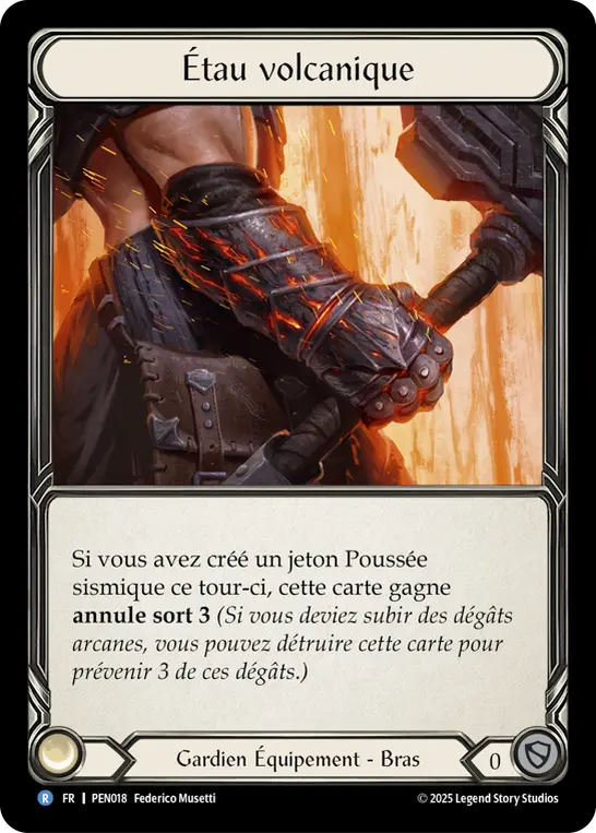 Card: Volcanic Vice