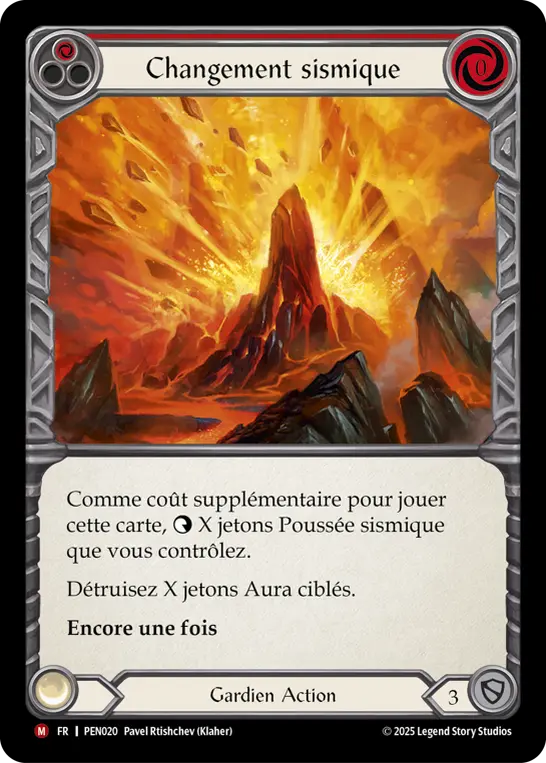 Card: Seismic Shift (red)