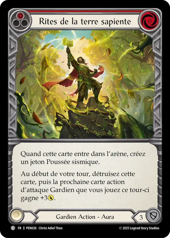 Card: Rites of Earthlore (red)