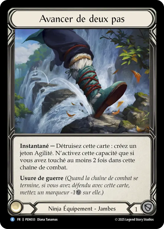 Card: Two Steps Forward