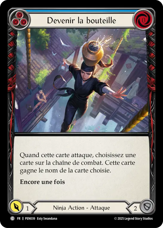 Card: Become the Bottle (blu)