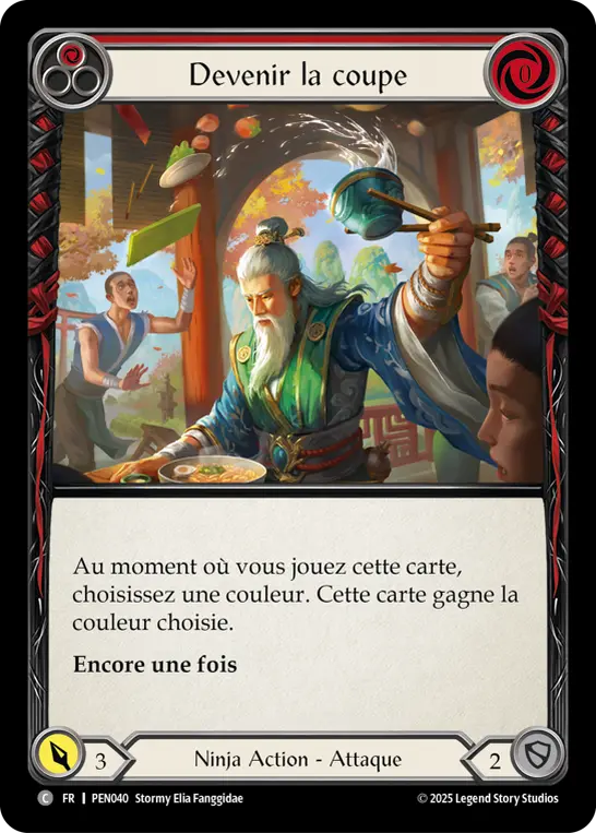 Card: Become the Cup (red)