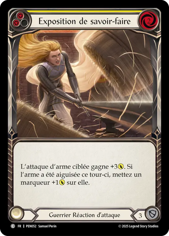 Card: Display of Craftsmanship (yel)