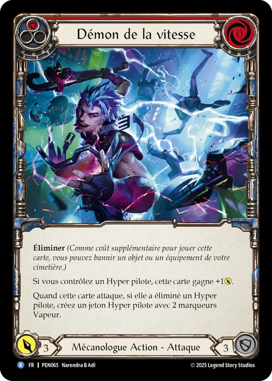 Card: Speed Demon (red)
