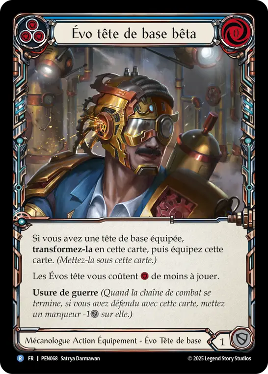 Card: Evo Beta Base Head (blu)