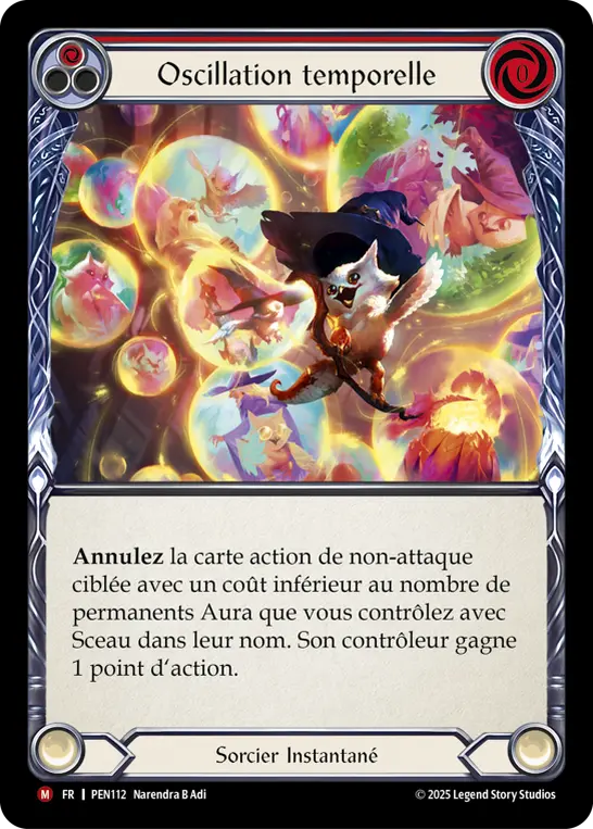 Card: Temporal Wobble (red)