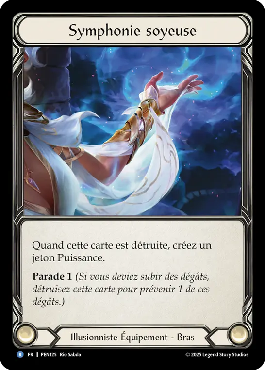 Card: Silken Symphony