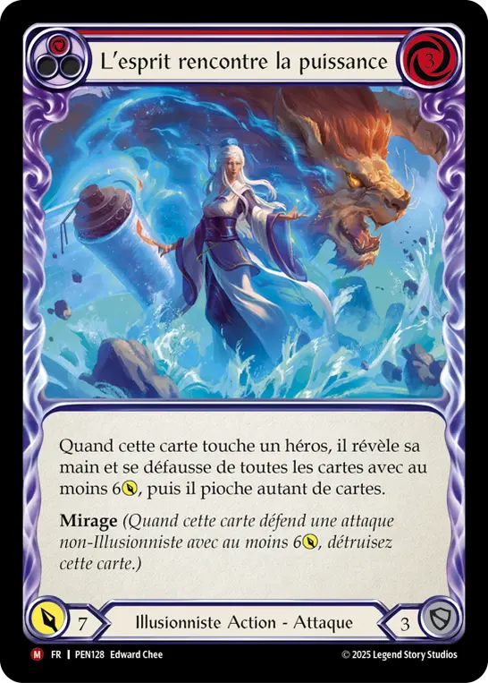 Card: Mind Meets Might (red)