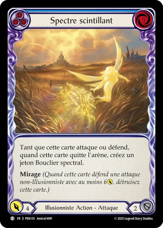 Card: Shimmering Specter (blu)