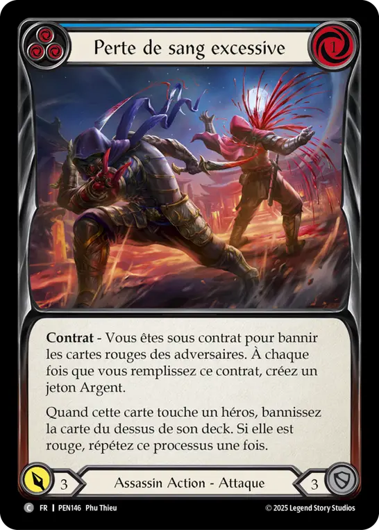 Card: Excessive Bloodloss (blu)