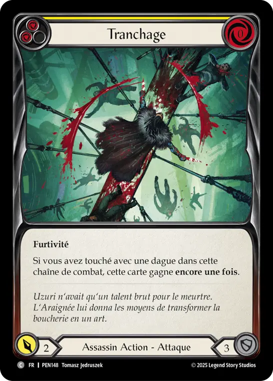 Card: Knife Through (yel)