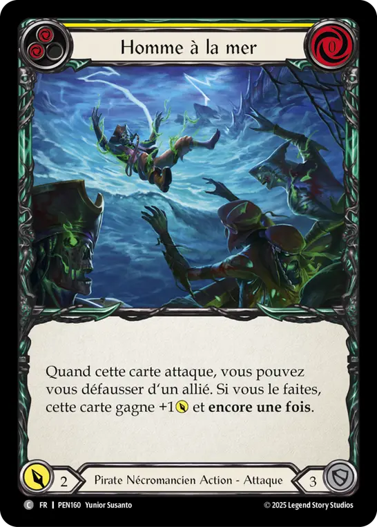 Card: Man Overboard (yel)