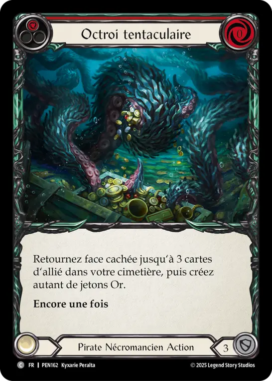 Card: Tentacular Toll (red)