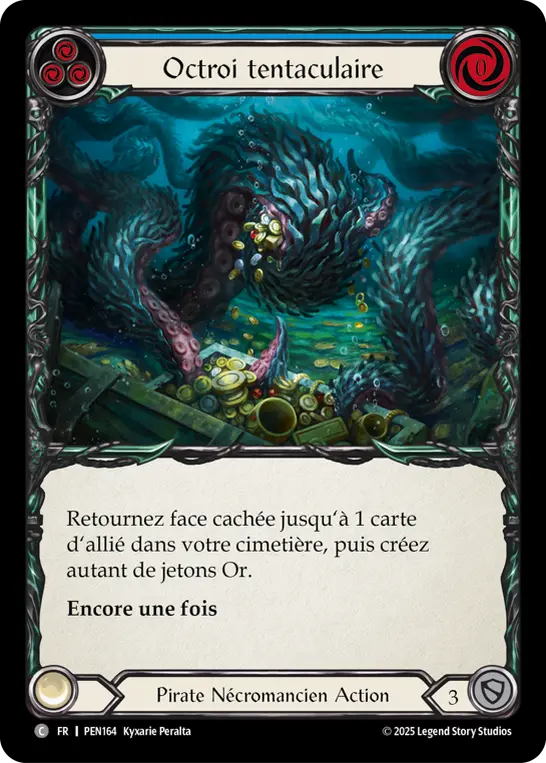 Card: Tentacular Toll (blu)
