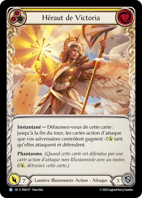 Card: Herald of Victoria (yel)