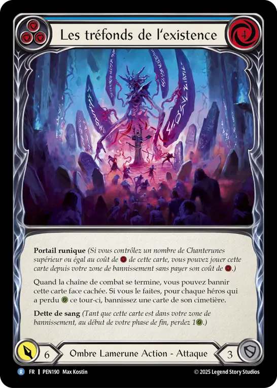 Card: Deep Recesses of Existence (blu)