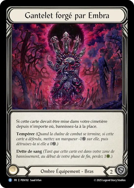 Card: Embraforged Gauntlet