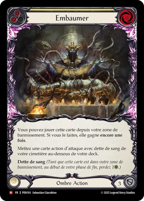 Card: Embalm (yel)