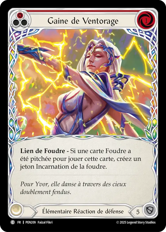 Card: Stormwind Sheath (red)