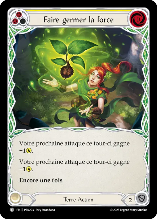Card: Sprout Strength (yel)