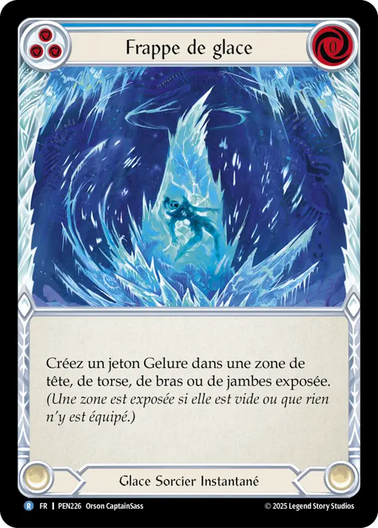 Card: Frost Spike (blu)