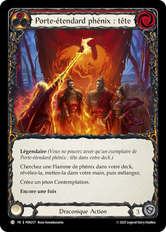 Card: Phoenix Bannerman: Head (red)