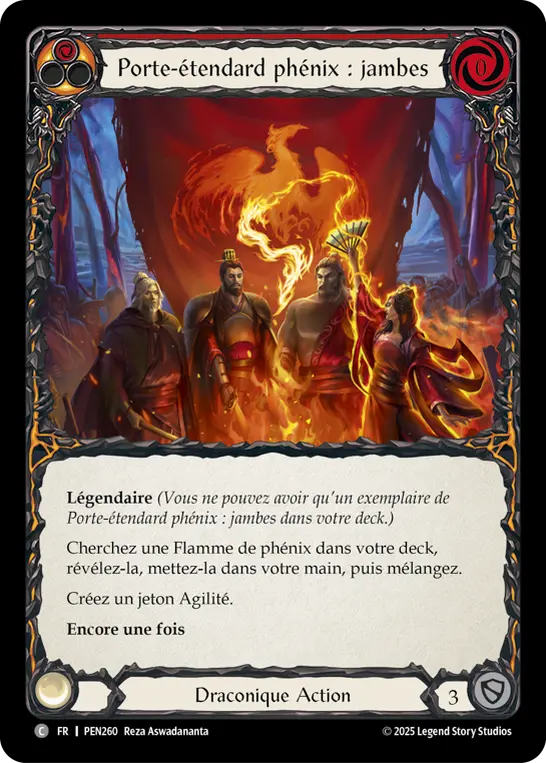 Card: Phoenix Bannerman: Legs (red)