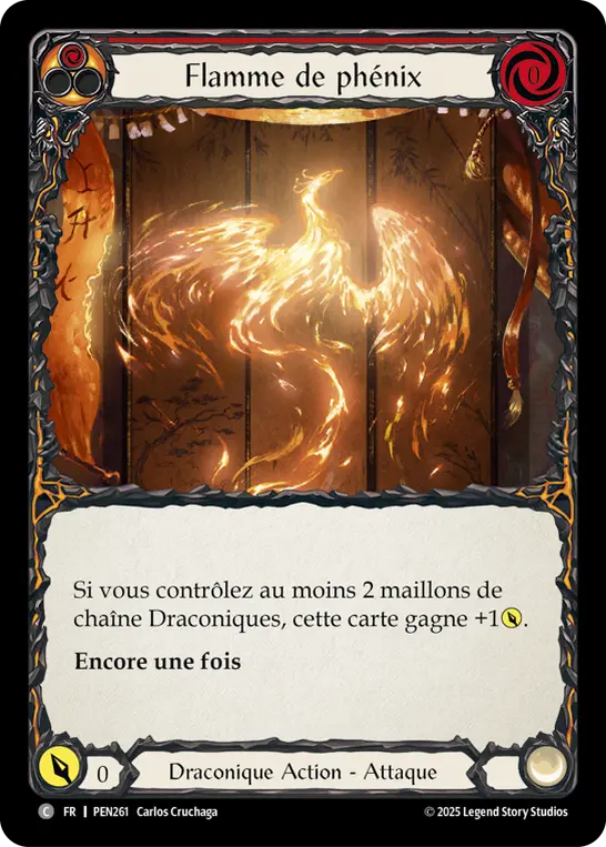 Card: Phoenix Flame (red)