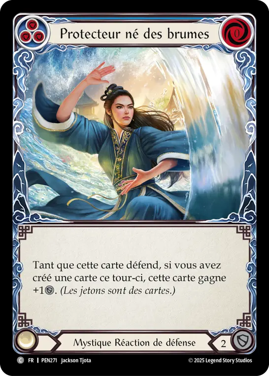 Card: Mistborn Protector (blu)