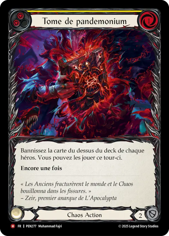 Card: Tome of Pandemonium (yel)
